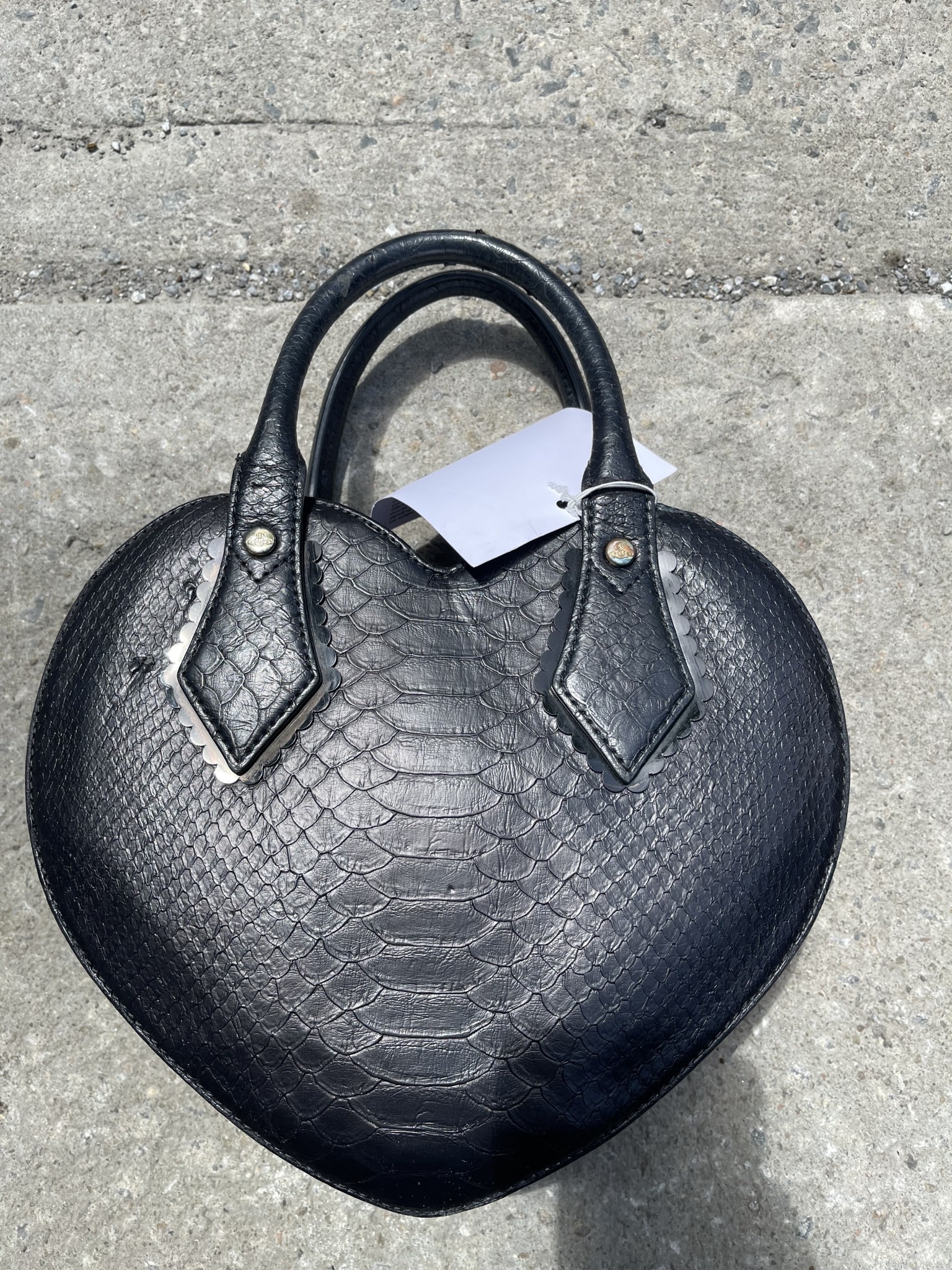 Vivienne Westwood Black Chancery Bag 5509 ($170) ❤ liked on Polyvore  featuring bags, handbags, purses, bolsas, acc…