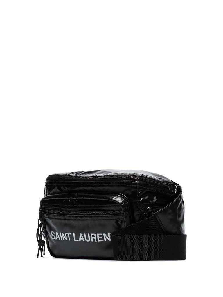 NWT Saint Laurent Lou Belt Bag Black and Gold