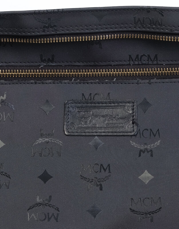 MCM MCM NYLON WATERPROOF LUGGAGE TOTE BAG
