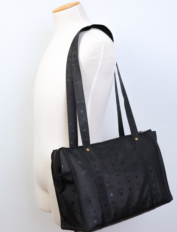 Mcm nylon tote bag shop