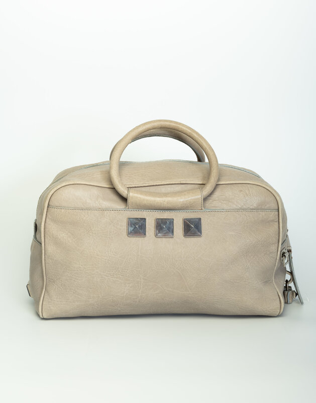 ANDY TAUPE SATCHEL