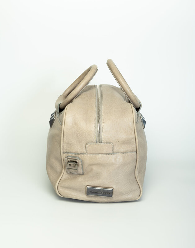 MARC JACOBS ANDY TAUPE SATCHEL
