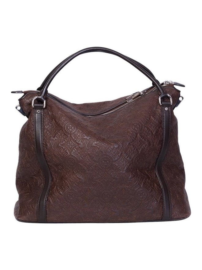 Louis Vuitton Antheia Hobo small model Bag in taupe leather