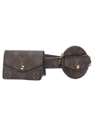 Louis Vuitton Ceinture Pochette Duo Belt Bag Bum Bag M9836V – Timeless  Vintage Company
