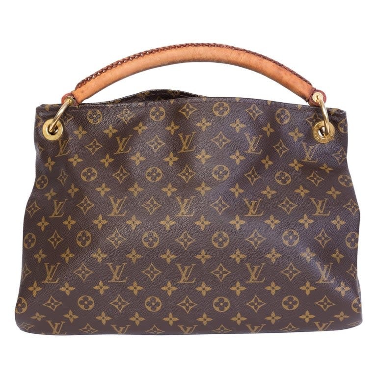 Louis Vuitton Monogram Artsy mm Hobo with Braided Handle 48lz60