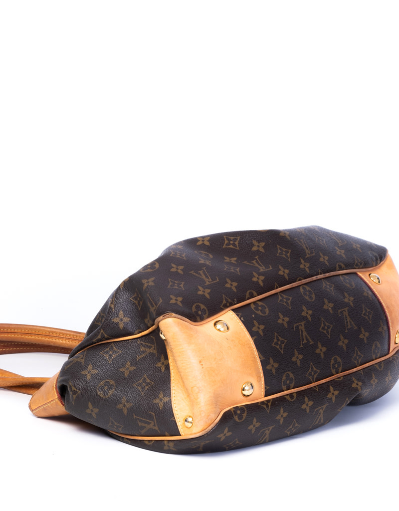 Lot - Louis Vuitton Boetie MM Canvas Shoulder Bag