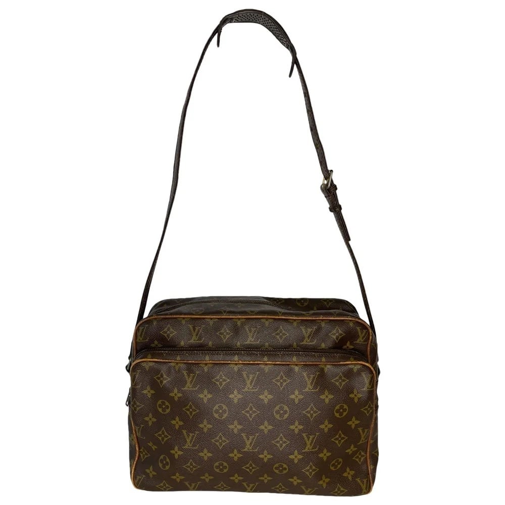 Vintage toiletry bag covered with LV monogram by Louis Vuitton, France