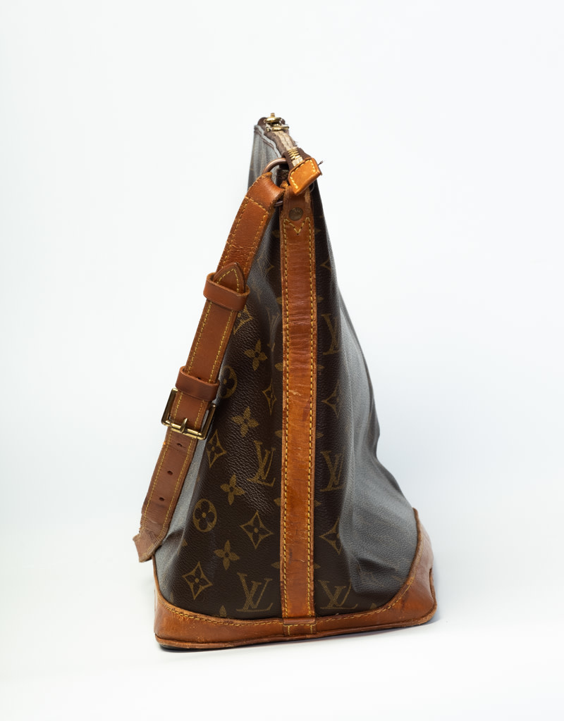 LOUIS VUITTON Voltaire Monogram Canvas Shoulder Bag Brown-US