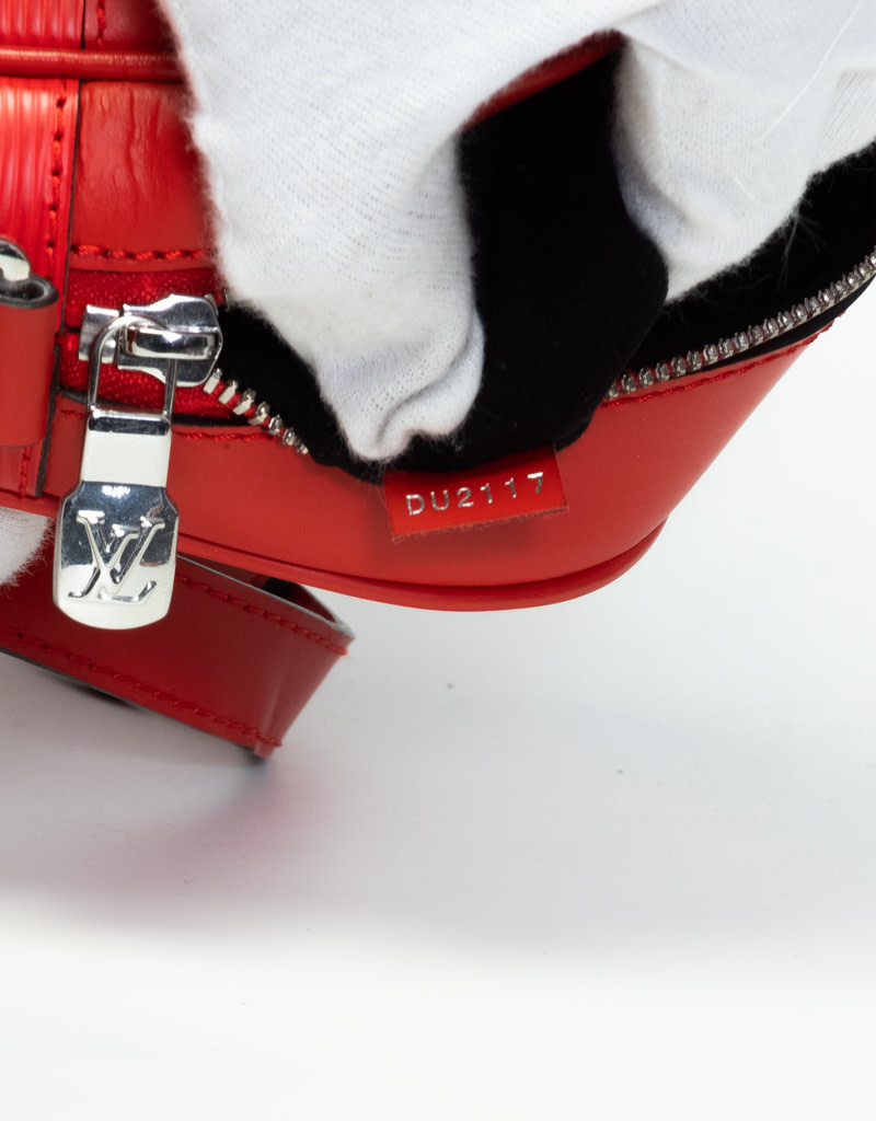 Louis Vuitton Supreme Red Epi Danube PM Crossbody Bag Silver Tone Hardware  Available For Immediate Sale At Sotheby's