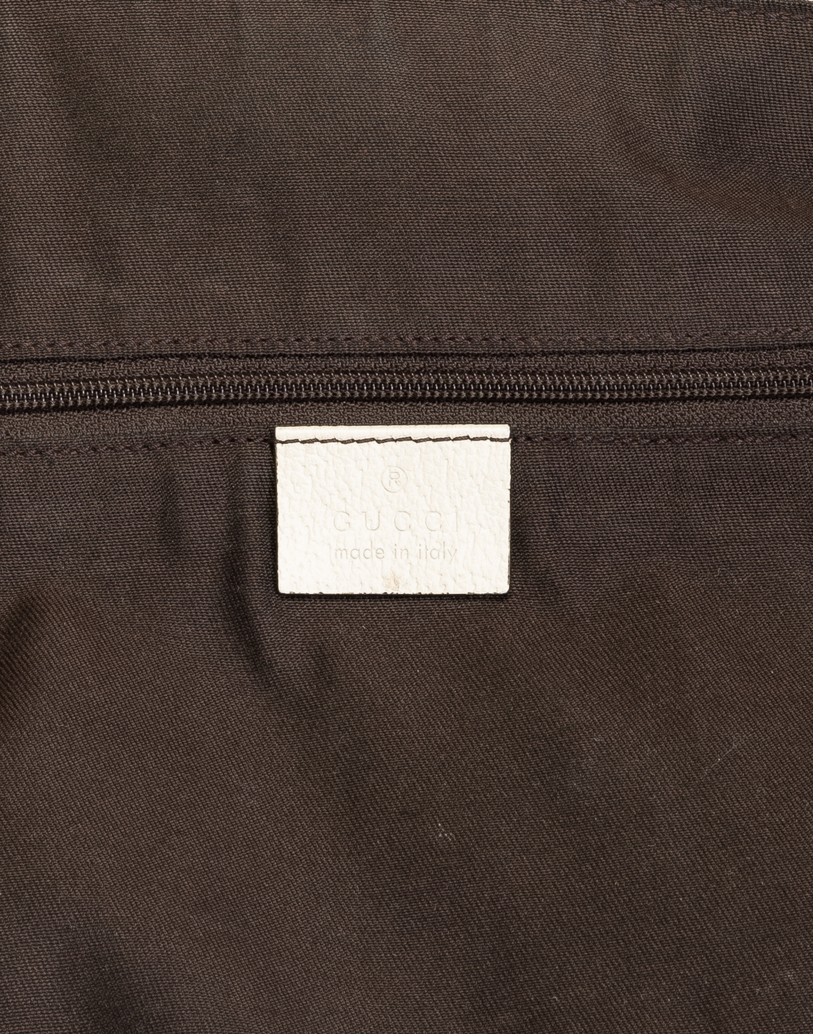 Gucci Abbey Tote Beige Tan Canvas and Leather ref.261160 - Joli Closet