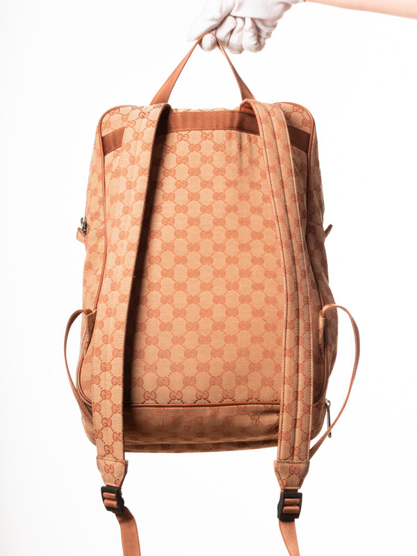 GUCCI GG CANVAS NY BACKPACK SS19