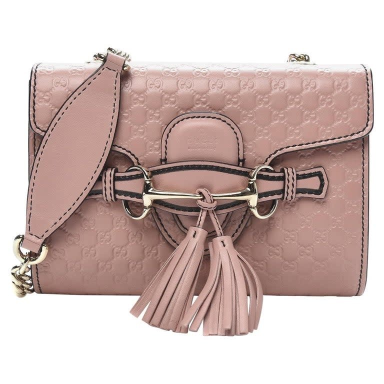 Gucci Guccissima Mini Pochette Bag - Couture USA