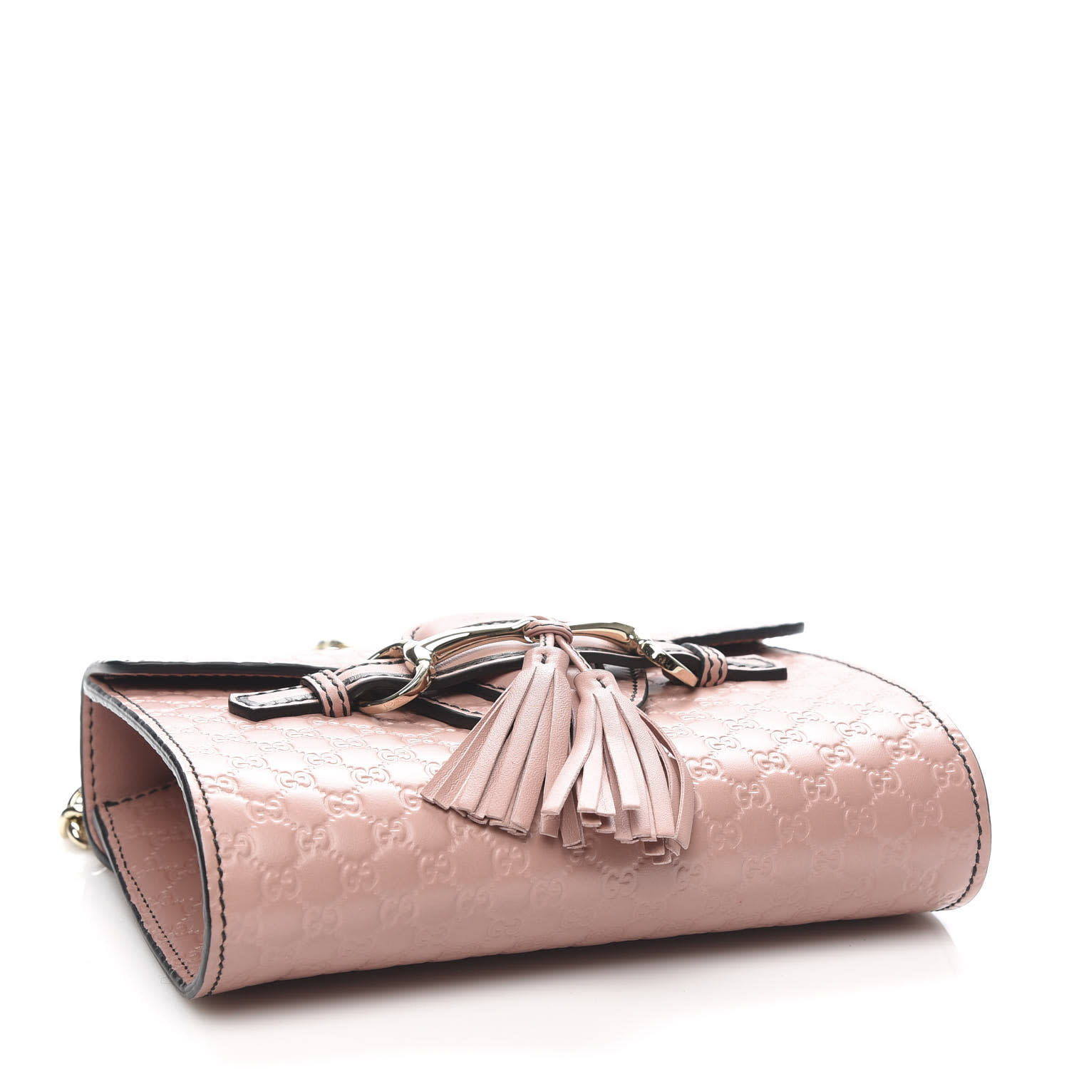 GUCCI MICROGUCCISSIMA MINI EMILY SHOULDER BAG - SOFT PINK - CRTBLNCHSHP