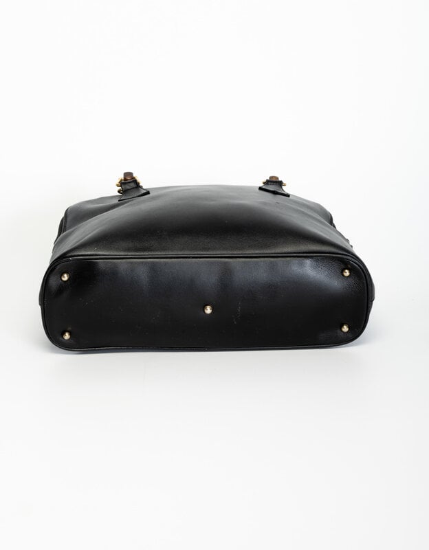 Gucci Bamboo Black Vintage Top Handle Bag – Luxury Promise