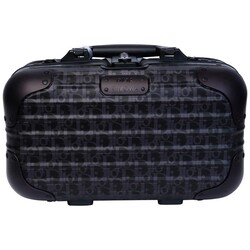 CHRISTIAN DIOR DIOR X RIMOWA HAND CASE BLACK OBLIQUE ALUMINUM