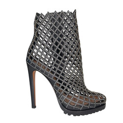 ALAIA ALAIA STUDDED STILETTO BOOTIE BLACK (39.5 EU)