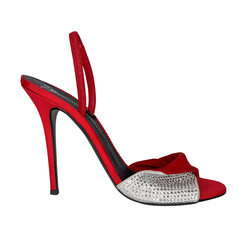 GIUSEPPE ZANOTTI GIUSEPPE ZANOTTI ALIEN 115 RED CRYSTAL HEELS (EU 39)