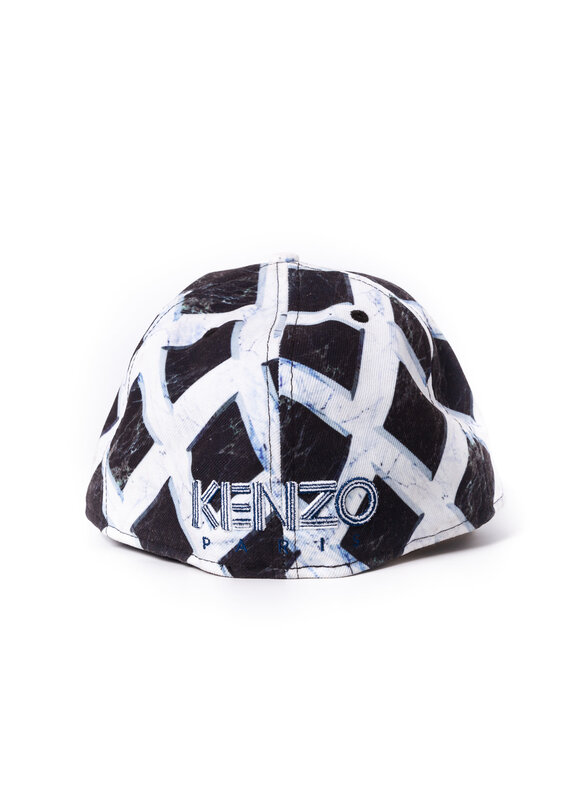 KENZO X NEW ERA BLACK AND WHITECAP