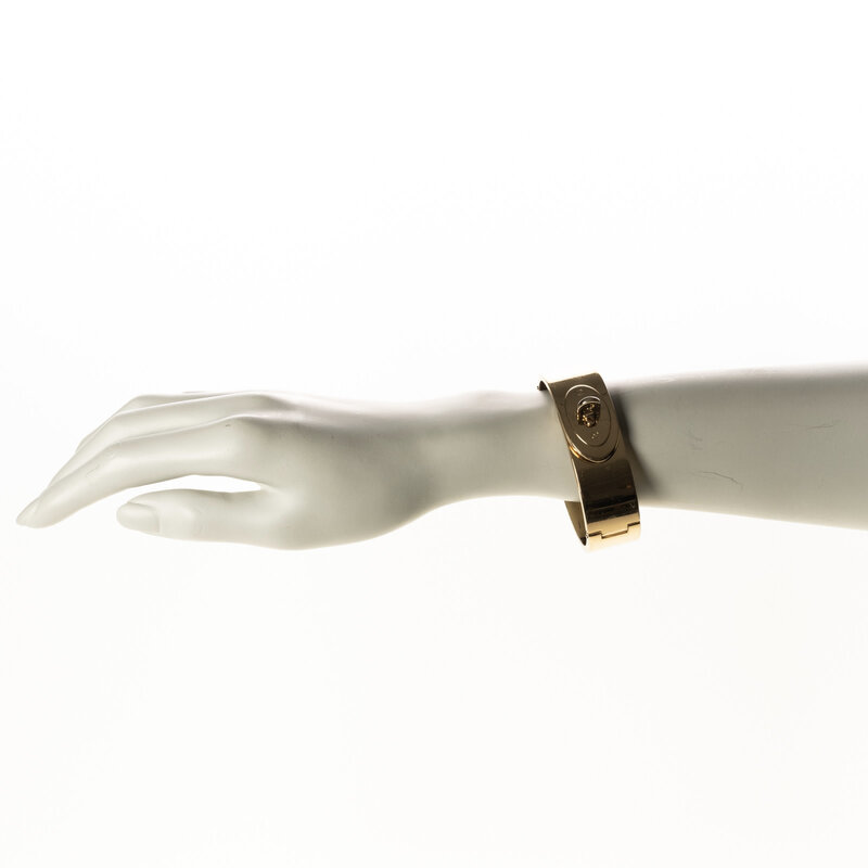 MULBERRY MULBERRY BAYSWATER GOLD TONE BRACELET