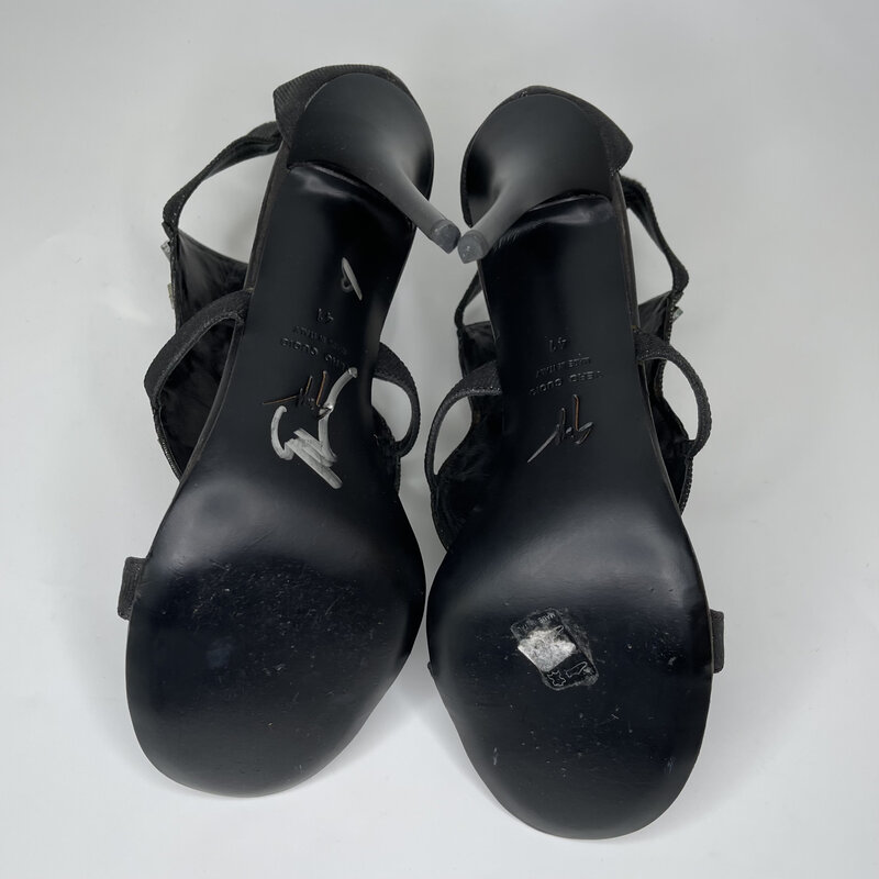 GIUSEPPE ZANOTTI GIUSEPPE ZANOTTI LIMITED EDITION SINGED MIRRORED HEELS (41 EU)