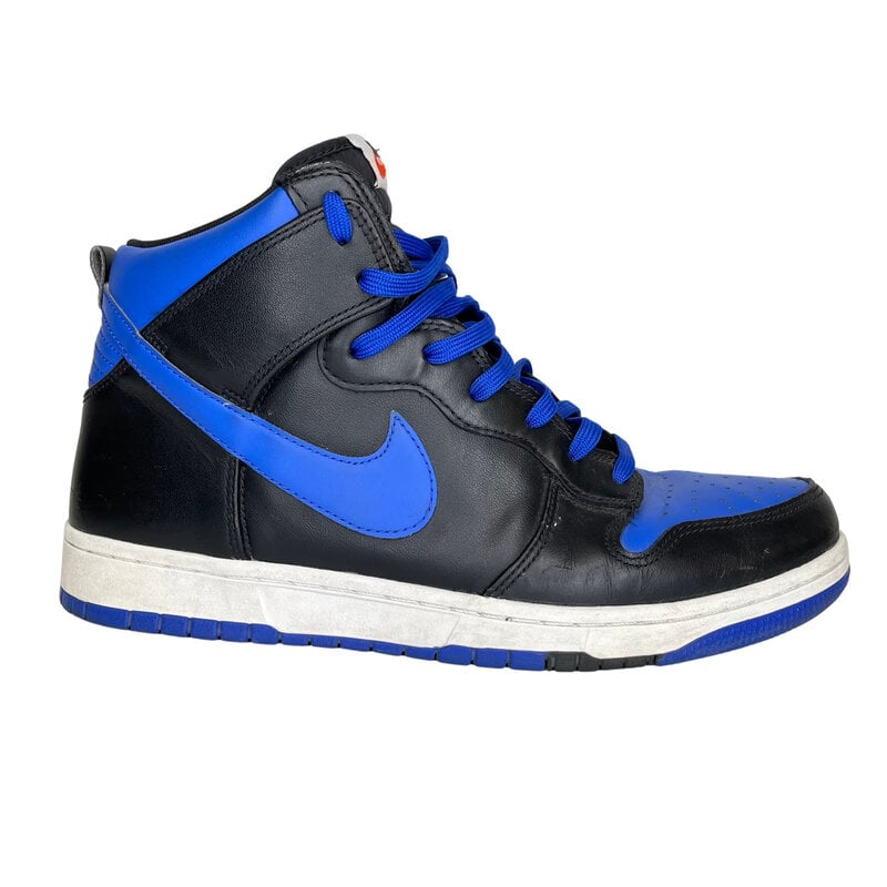 NIKE DUNK HIGH CMFT (705434-400) BLACK u0026 BLUE (10 US) - CRTBLNCHSHP