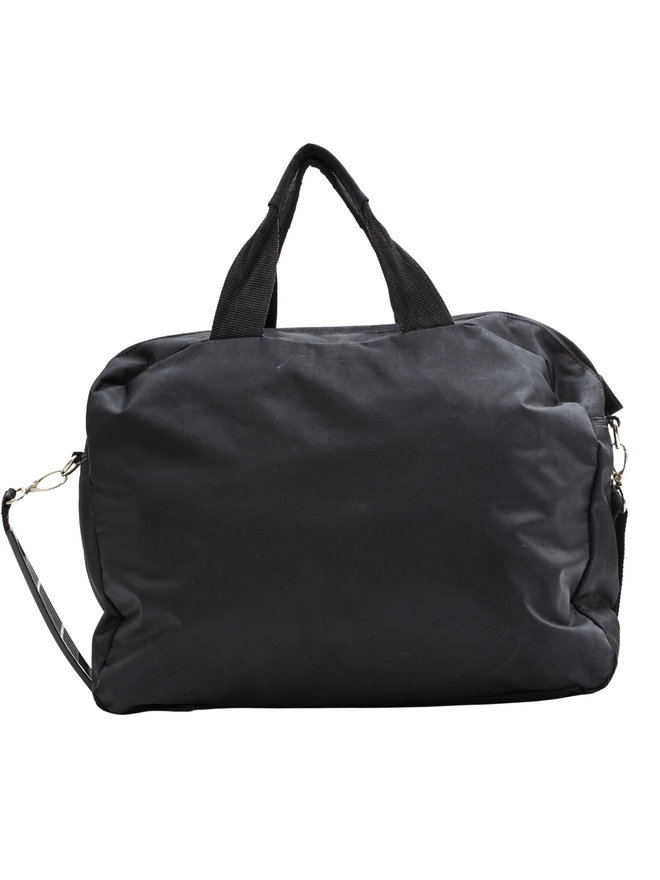 PRADA BLACK NYLON MINI DUFFLE BAG BOSTON - CRTBLNCHSHP