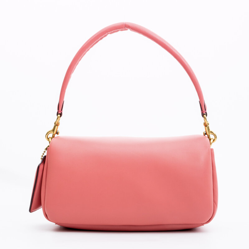 PINK LEATHER PILLOW TABBY SHOULDER BAG