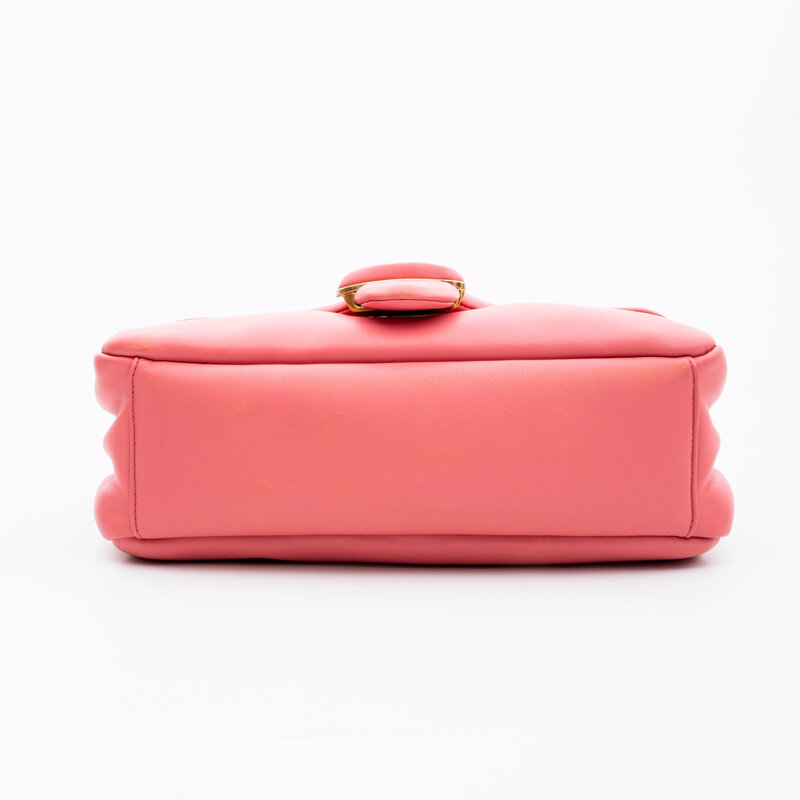 Coach Soho signature jacquard small pink satchel | Black leather coach purse,  Leather shoulder handbags, Brown leather shoulder bag