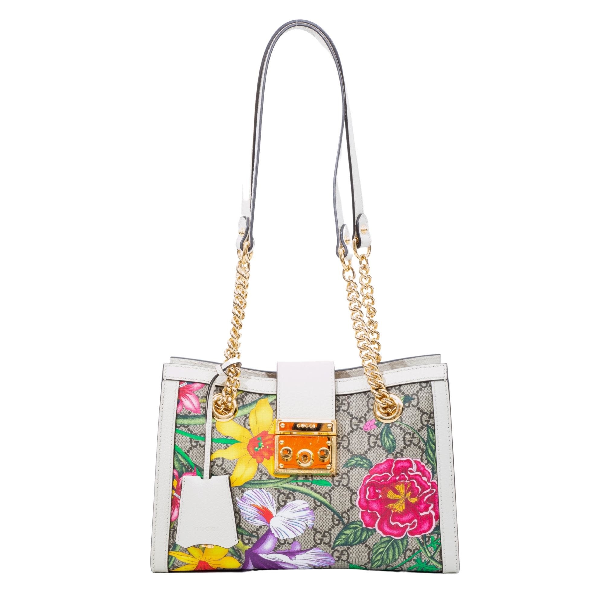 Mini padlock gg supreme canvas bag - Gucci - Women | Luisaviaroma