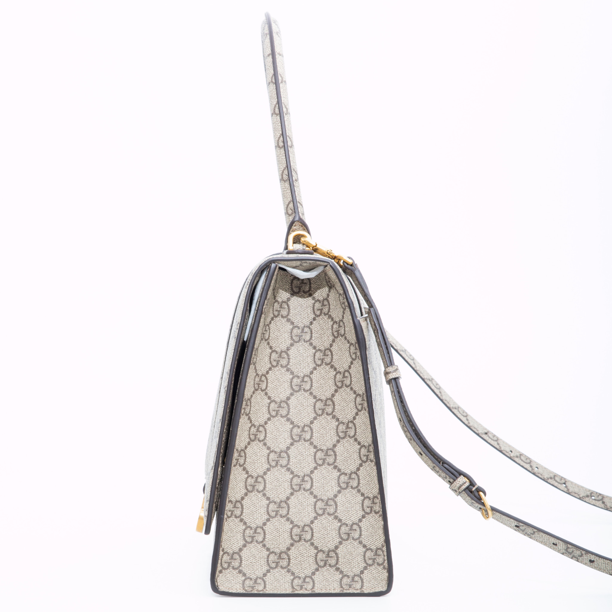 Gucci x Balenciaga The Hacker Project Small Hourglass Bag Beige/Ebony in  Canvas/Leather with Gold-tone - US