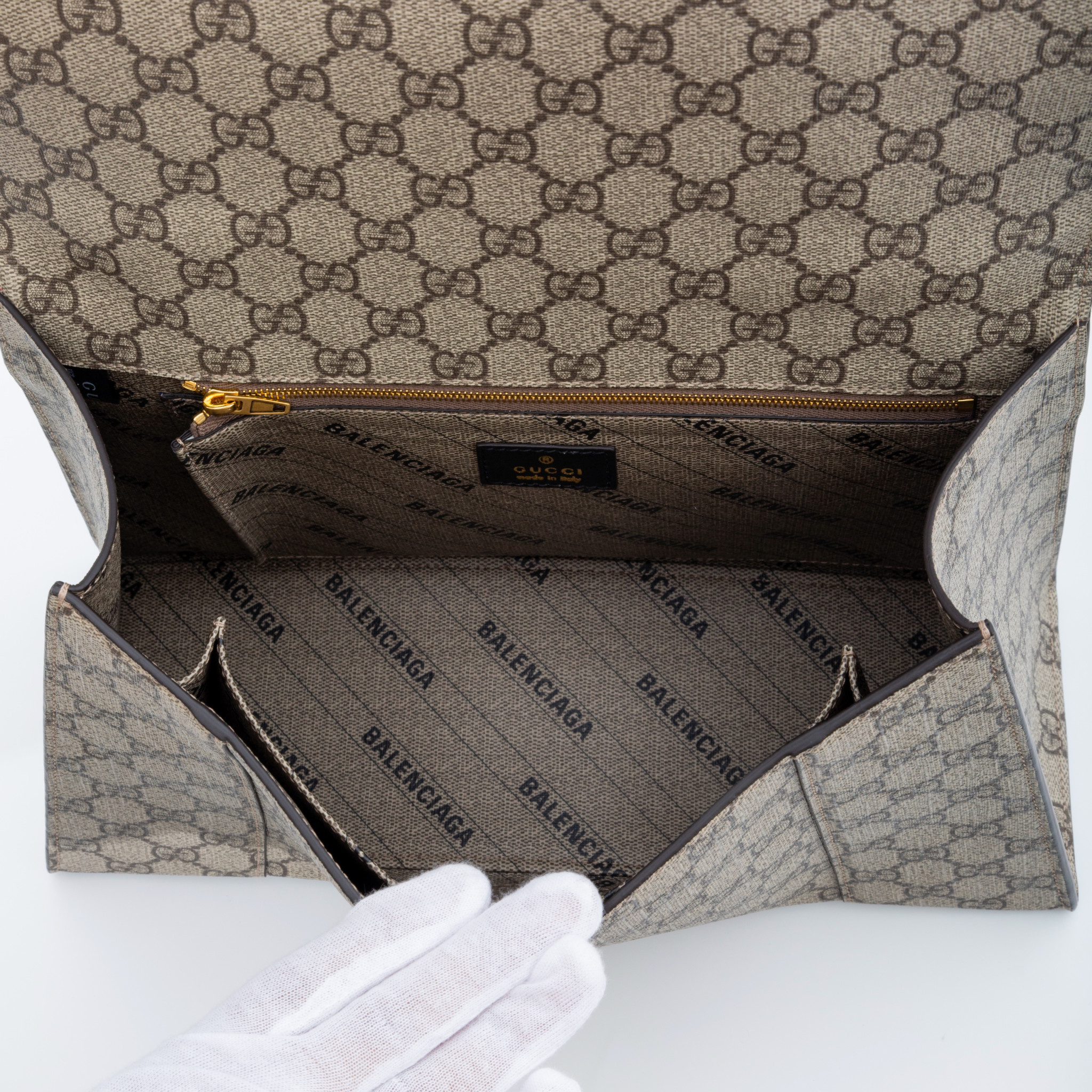 Gucci, Storage & Organization, Gucci Balenciaga Hacker Project Box Tissue  Ribbon