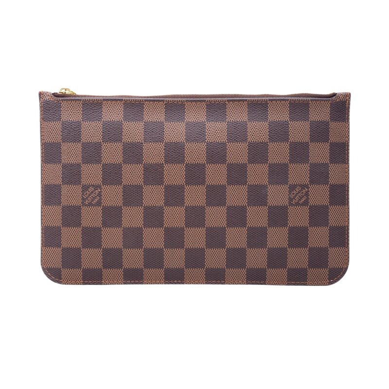 LOUIS VUITTON LOUIS VUITTON DAMIER EBENE NEVERFULL POCHETTE CLUTCH POUCH 2014