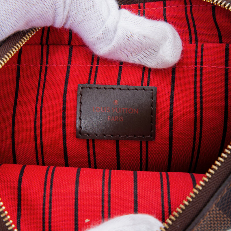 LOUIS VUITTON LOUIS VUITTON DAMIER EBENE NEVERFULL POCHETTE CLUTCH POUCH 2014