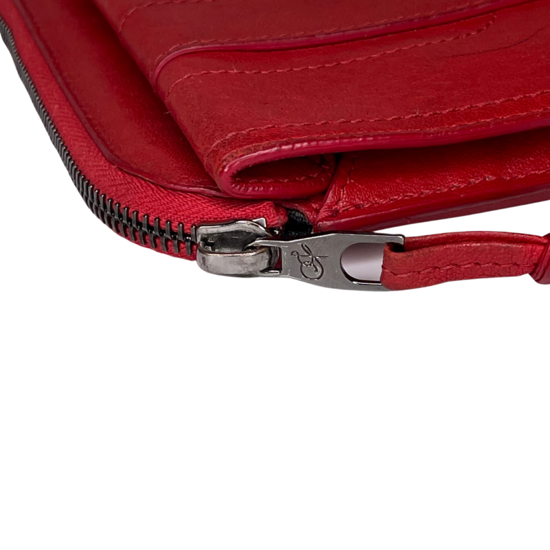PROENZA SCHOULER RED LEATHER IPAD CASE