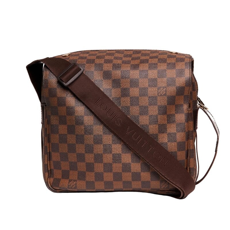 LOUIS VUITTON DAMIER EBENE NAVIGLIO MESSENGER BAG (2017) - CRTBLNCHSHP