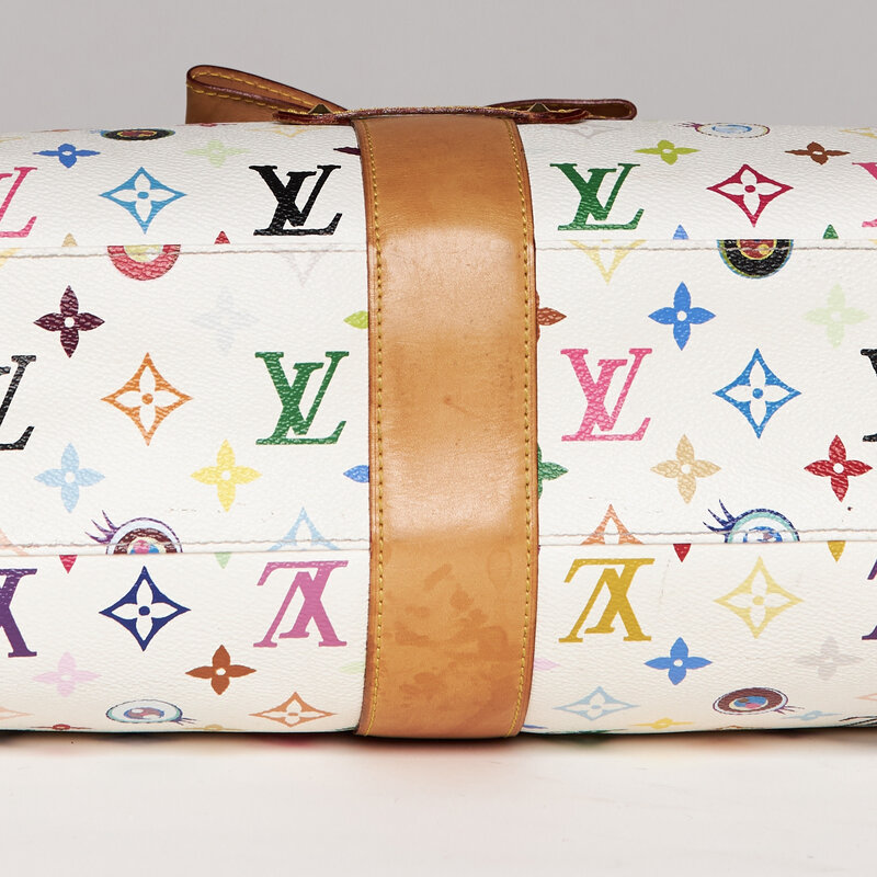 LOUIS VUITTON LOUIS VUITTON MURAKAMI MULTICOLOR MONOGRAM EYE LOVE SAC RETRO GM (2003)