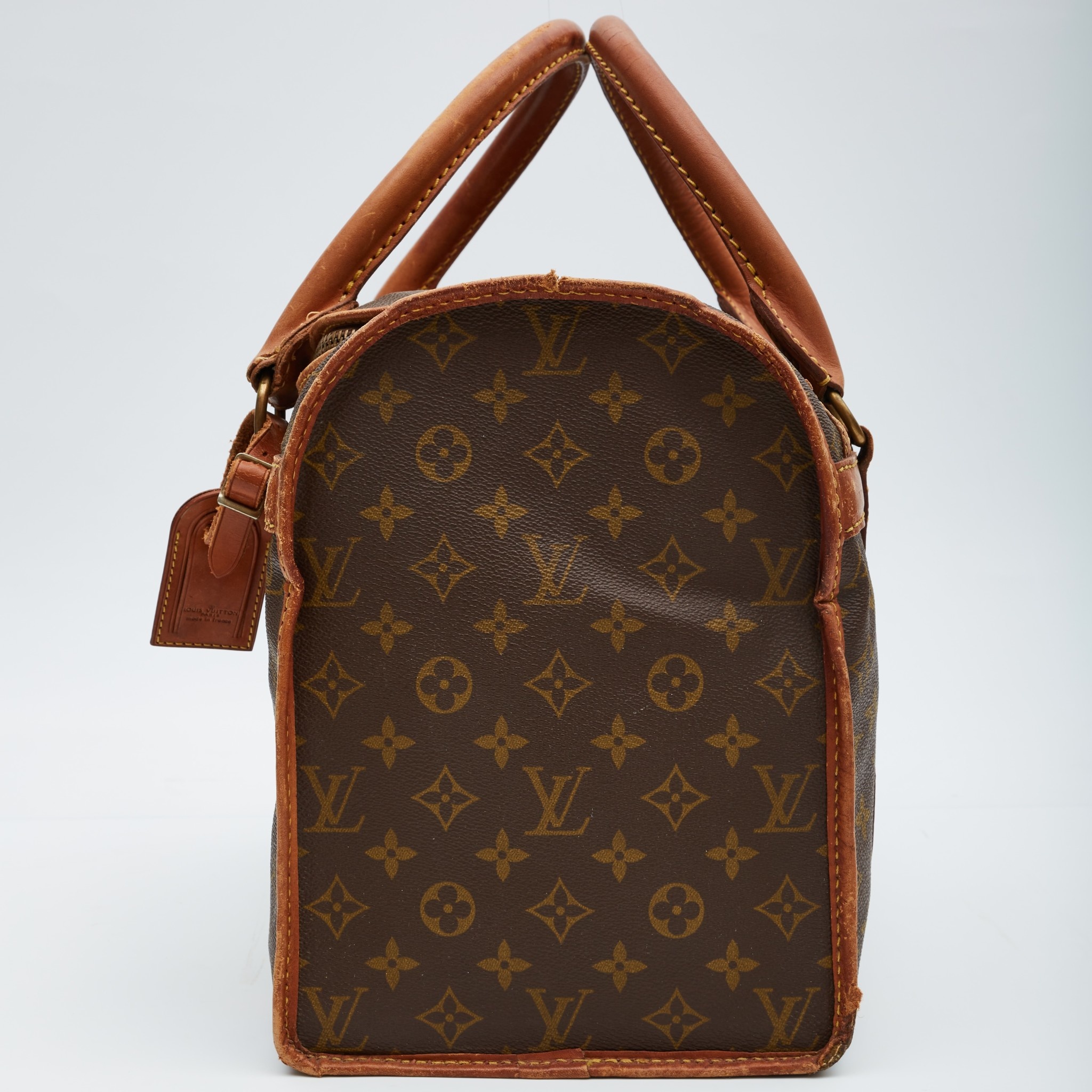 Louis Vuitton Vintage Pet Carrier Monogram Canvas / Leather