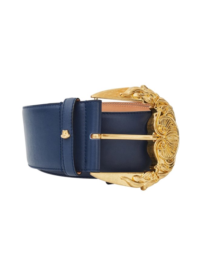 Louis Vuitton LV Shape Reversible Belt 40 MM Light Blue in Canvas/Leather  with Blue-tone - US