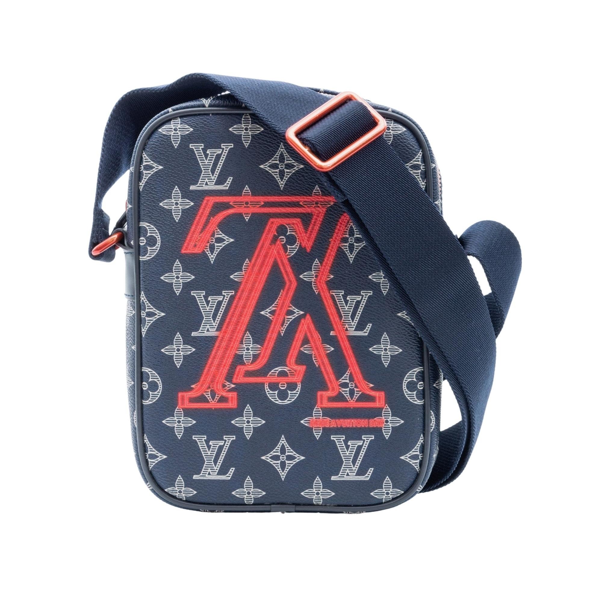 LOUIS VUITTON X SUPREME DANUBE RED EPI CROSSBODY BAG - CRTBLNCHSHP