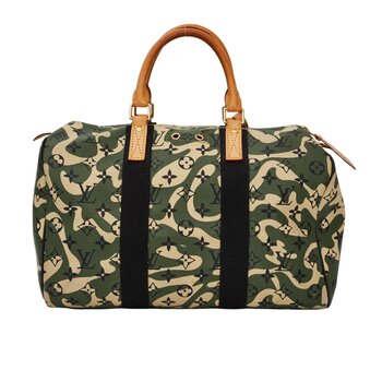 LOUIS VUITTON LOUIS VUITTON MURAKMI MONOGRAMOUFLAGE SPEEDY 35 (2008)