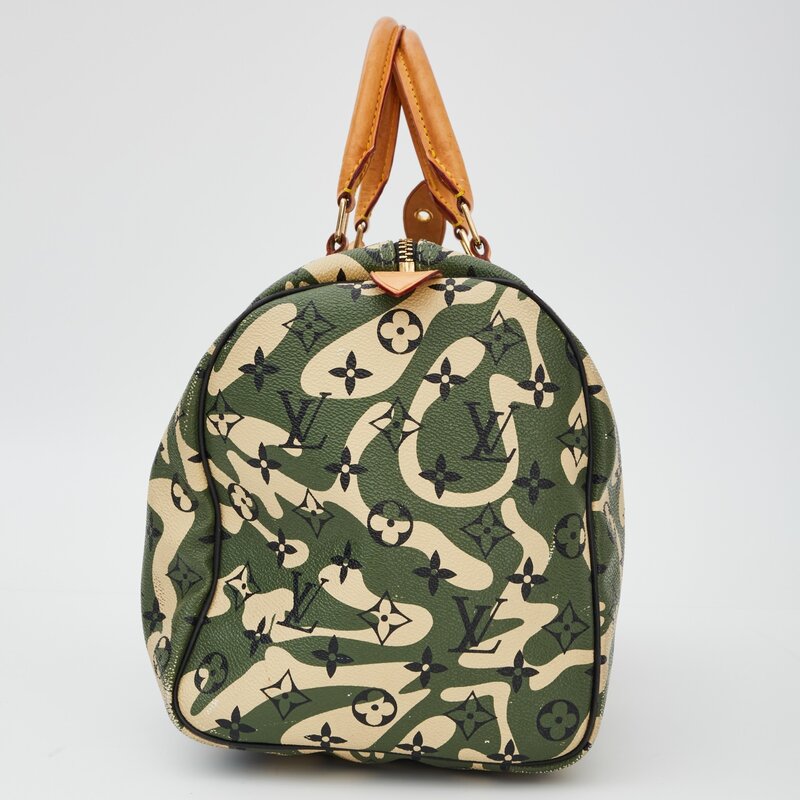 LOUIS VUITTON LOUIS VUITTON MURAKMI MONOGRAMOUFLAGE SPEEDY 35 (2008)