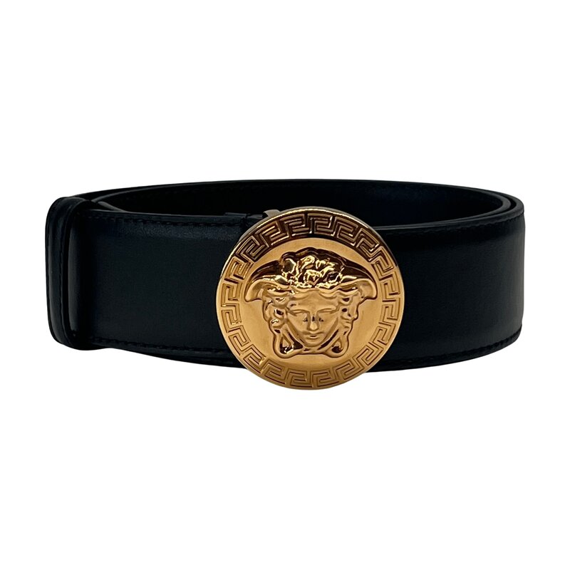 Buy Versace Jeans Couture Women Purple Solid PU Belt With Logo-Lettering  buckle Online - 916242 | The Collective