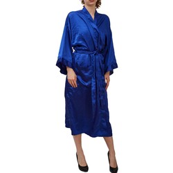 CHRISTIAN DIOR DIOR MONSIEUR VINTAGE ROYAL BLUE HOUSE/BATH ROBE
