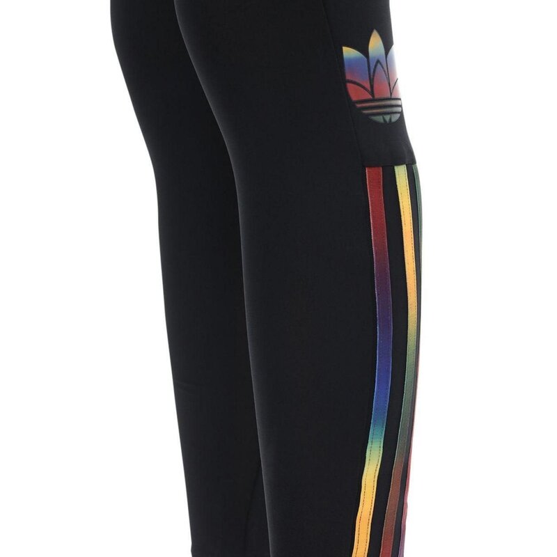 ADIDAS RAINBOW BLACK TECH JUMPSUIT (M)