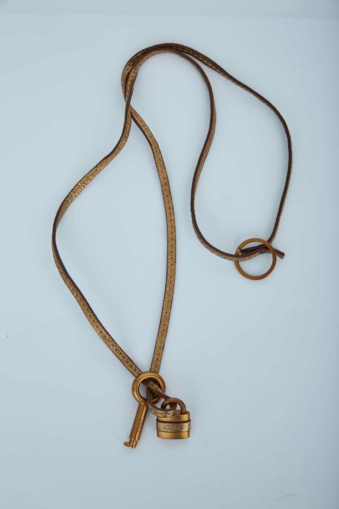 Lock 2024 keychain necklace