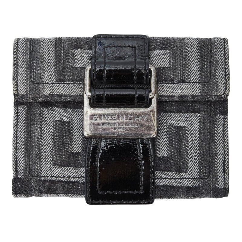 GIVENCHY GIVENCHY GREY BIFOLD LOGO WALLET