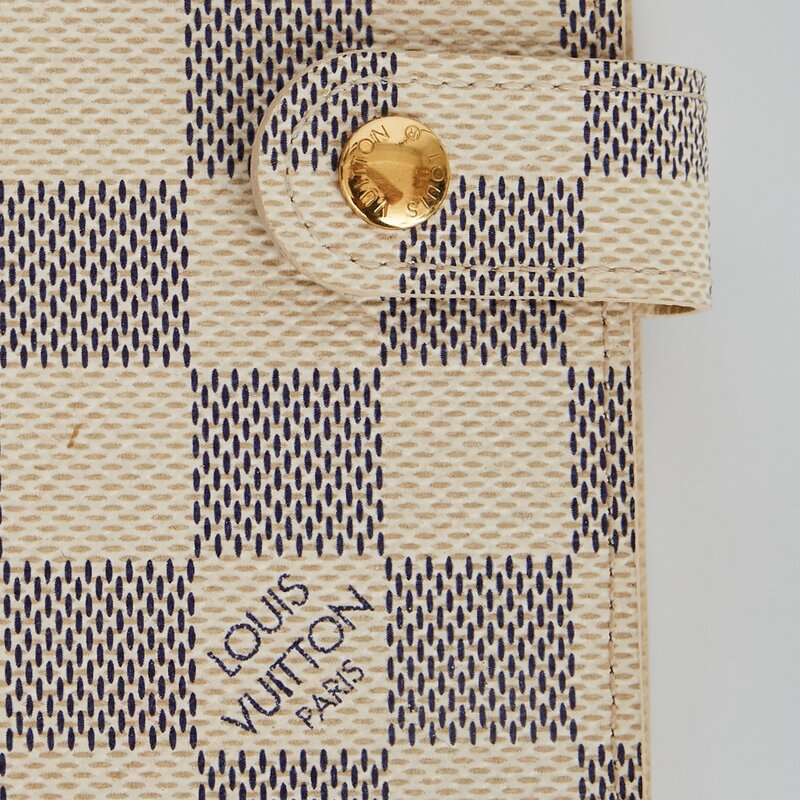 LOUIS VUITTON LOUIS VUITTON DAMIER AZUR AGENDA COVER (2011)