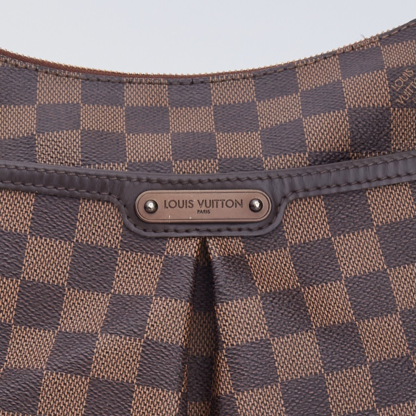 LOUIS VUITTON DAMIER EBENE BLOOMSBURY PM SHOULDER BAG (2012