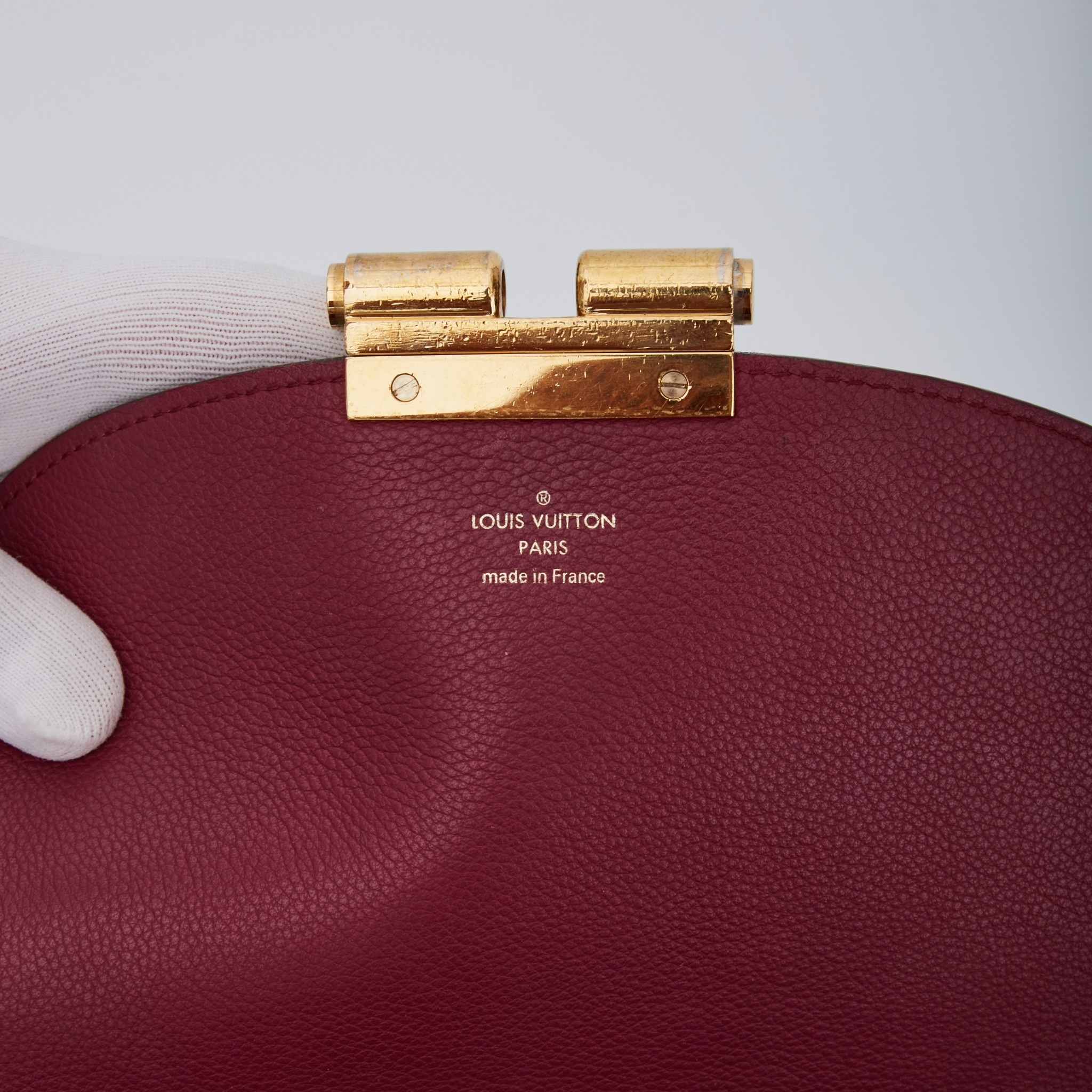 Louis Vuitton Monogram Canvas & Aurore Leather Olympe MM by WP Diamonds –  myGemma