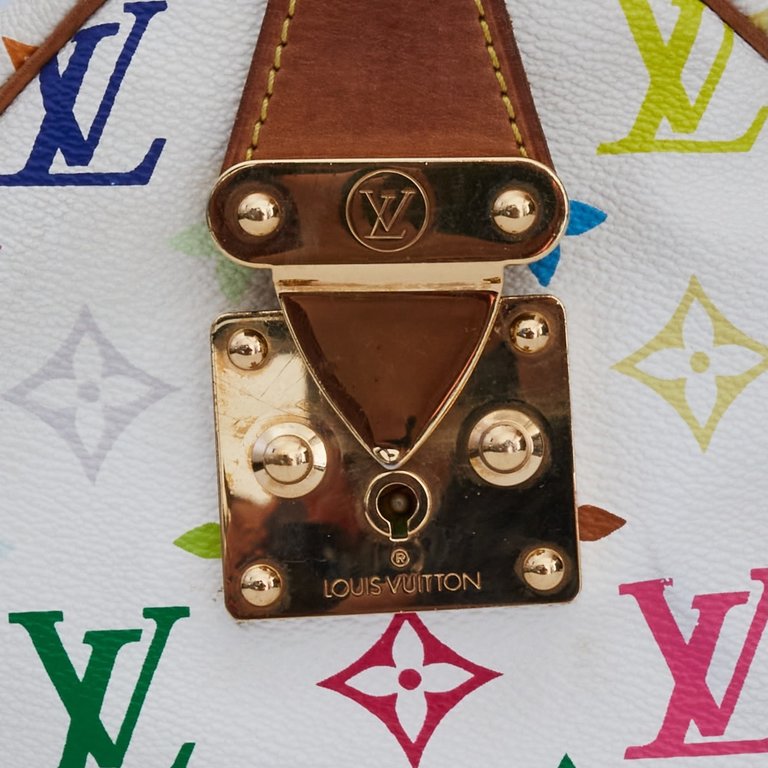 LOUIS VUITTON MURAKAMI WHITE MULTICOLOR MONOGRAM SPEEDY 30 (2005) -  CRTBLNCHSHP